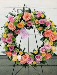Sympathy Wreath  from Susan's Florist in Louisville, KY