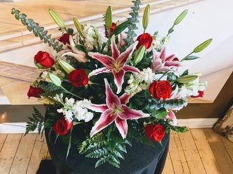 WOW Rose and Lily Mix from Susan's Florist in Louisville, KY